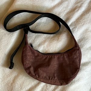 Peppercorn mini crescent bag